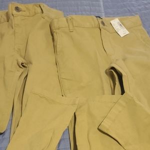 ✌️ (two) Khaki boy pants
